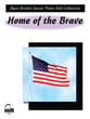 Home of the Brave piano sheet music cover